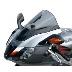 Szyba motocyklowa MRA APRILIA RSV MILLE R/FACTORY, RR, 2004-2009, forma R, bezbarwna
