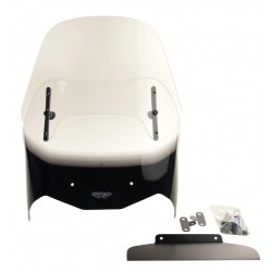 Szyba motocyklowa MRA DUCATI MULTISTRADA 950 /S, AA, 2017-, forma SP, czarna