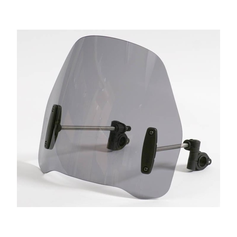 Uniwersalna szyba do motocykli bez owiewek MRA, forma RO, przyciemniana