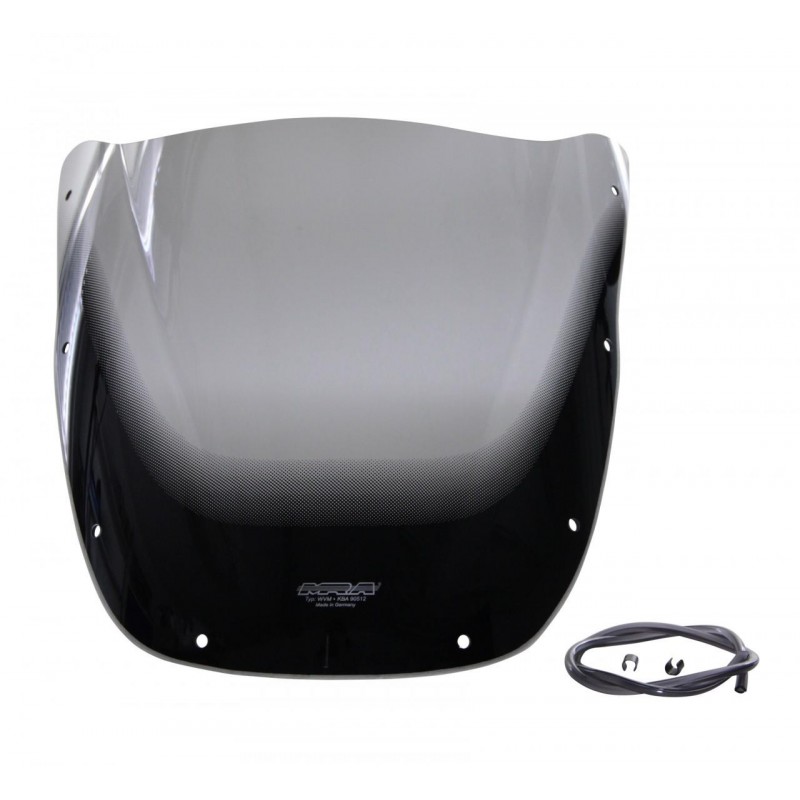 Szyba motocyklowa MRA KAWASAKI ZX 6 R, ZX600F, -1997, forma R, czarna