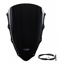 Szyba motocyklowa MRA APRILIA RSV 4 RR/RF/1100 FACTORY 19-, RK /RR /RF, 2015-2020, forma R, czarna