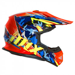 KASK IMX FMX-01 CAMO FLO ORANGE  ENDURO CROSS