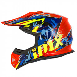 KASK IMX FMX-01 CAMO FLO ORANGE  ENDURO CROSS