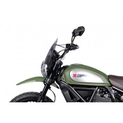 Szyba motocyklowa MRA DUCATI SCRAMBLER 800, K1, -2018, forma NT, czarna