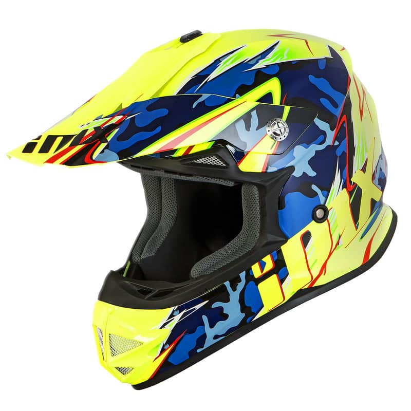 KASK IMX FMX-01 CAMO FLO YELLOW  ENDURO CROSS