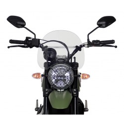 Szyba motocyklowa MRA DUCATI SCRAMBLER 800, K1, -2018, forma NT, czarna