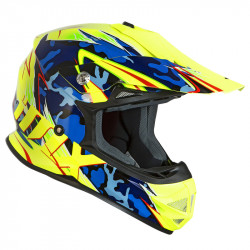 KASK IMX FMX-01 CAMO FLO YELLOW  ENDURO CROSS