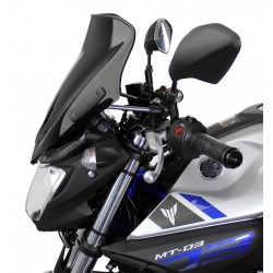 Szyba motocyklowa MRA YAMAHA MT-03, RH 07, 2015-, forma NSN, bezbarwna