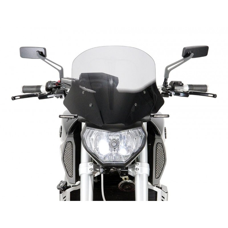 Szyba motocyklowa MRA YAMAHA FZ-09, , 2014-2016, forma NTM, bezbarwna