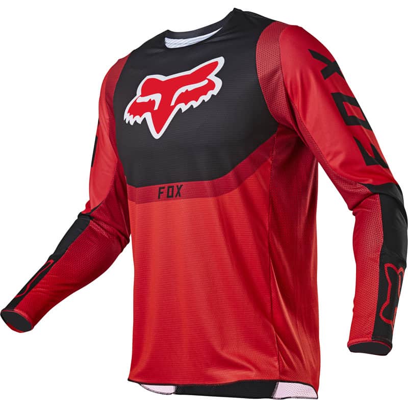 BLUZA FOX 360 VOKE RED  ENDURO CROSS