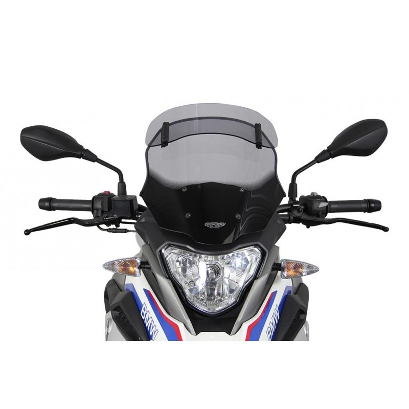 Szyba motocyklowa MRA BMW G310 GS /ADVENTURE TOURER, 5G31, 2017-, forma VT, przyciemniana