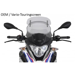 Szyba motocyklowa MRA BMW G310 GS /ADVENTURE TOURER, 5G31, 2017-, forma VT, przyciemniana