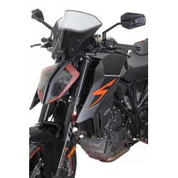 Szyba motocyklowa MRA KTM 1290 SUPER DUKE R, KTM SUPERDUKE, 2017-2019, forma NRM, bezbarwna