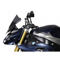 Szyba motocyklowa MRA BMW S1000 R, K10, 2014-2020, forma R, czarna