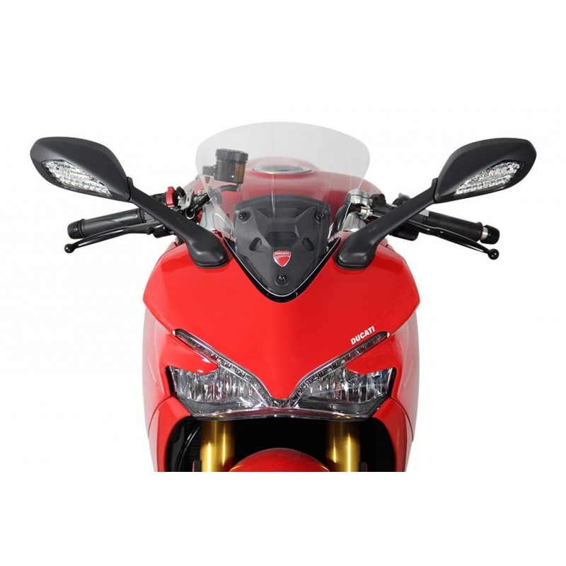 Szyba motocyklowa MRA DUCATI SUPERSPORT 939  /S, VA, 2017-2020, forma OM, czarna