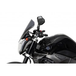 Szyba motocyklowa MRA YAMAHA FZ1, RN16, 2006-, forma NTM, czarna