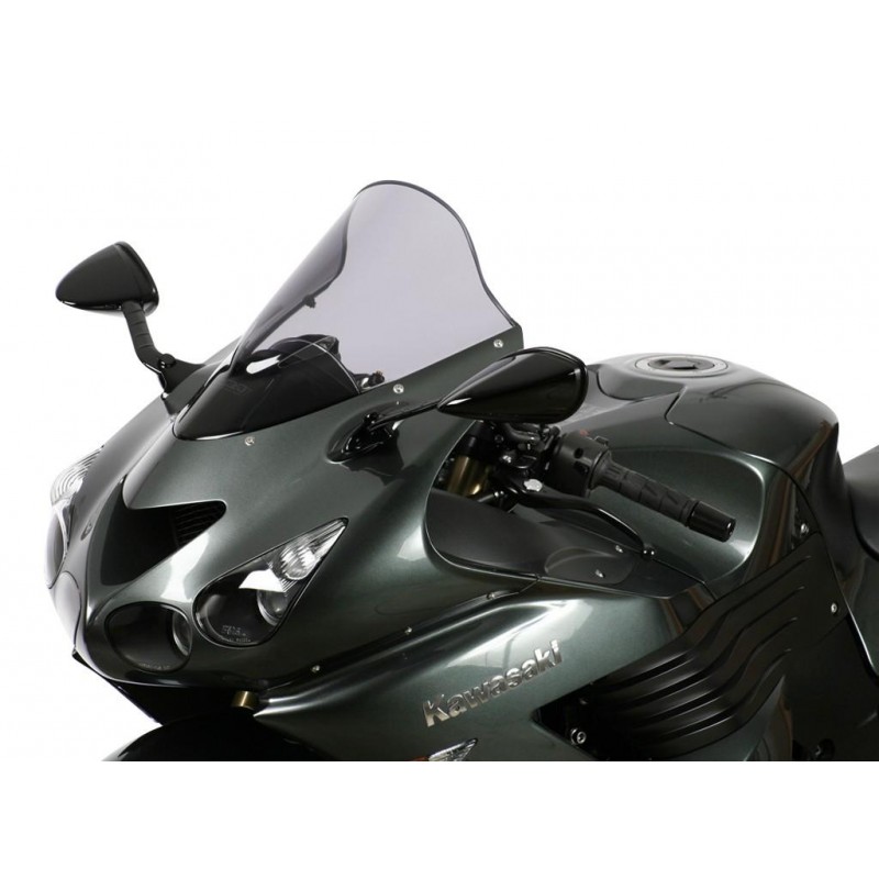 Szyba motocyklowa MRA KAWASAKI ZX 14 R, ZXT40A/ZXT40C/ZXT40E/ZX14, 2006-, forma R, bezbarwna Szyba motocyklowa MRA KAWASAKI ZX 14 R, ZXT40A/ZXT40C/ZXT40E/ZX14, 2006-, forma R, bezbarwna
