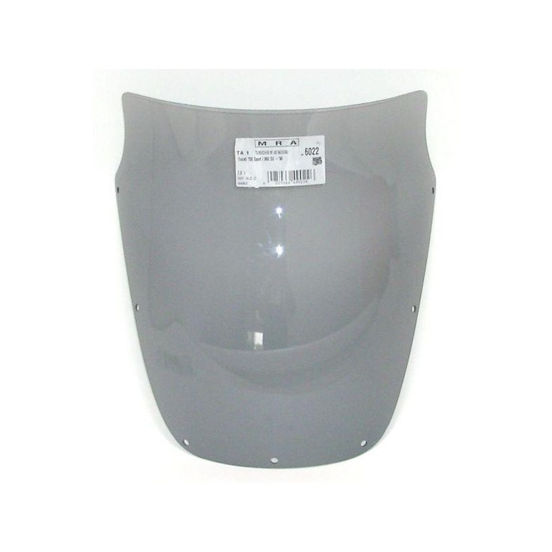 Szyba motocyklowa MRA DUCATI 750 SPORT, 750S, -1990, forma T, przyciemniana