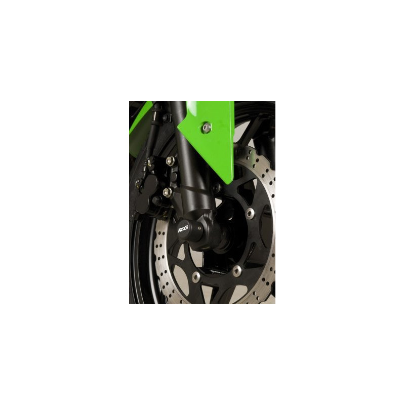 SLIDERY PRZEDNIEGO ZAWIESZENIA, KAWASAKI NINJA 250 08-12 BLACK