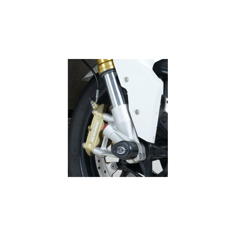 SLIDERY PRZEDNIEGO ZAWIESZENIA, AERO BMW S1000RR 2010- / HP4 BLACK