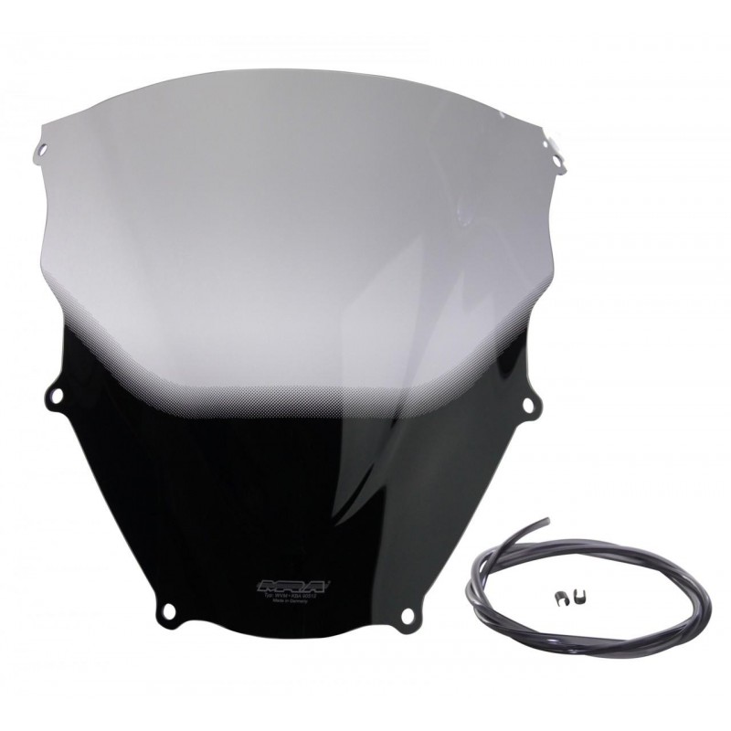 Szyba motocyklowa MRA KAWASAKI ZX 9 R, ZX900E, 2000-, forma R, czarna
