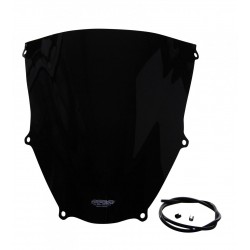 Szyba motocyklowa MRA KAWASAKI ZX 9 R, ZX900E, 2000-, forma R, czarna