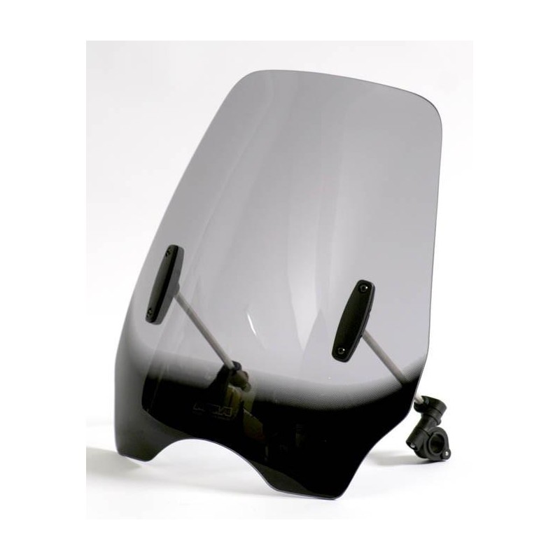 Uniwersalna szyba do motocykli bez owiewek MRA, forma HI, bezbarwna