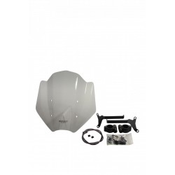 Szyba motocyklowa MRA YAMAHA MT-07, , 2018-2020, forma NSM, czarna