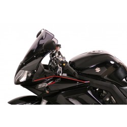 Szyba motocyklowa MRA SUZUKI SV 1000 S, WVBX, 2003-, forma R, czarna