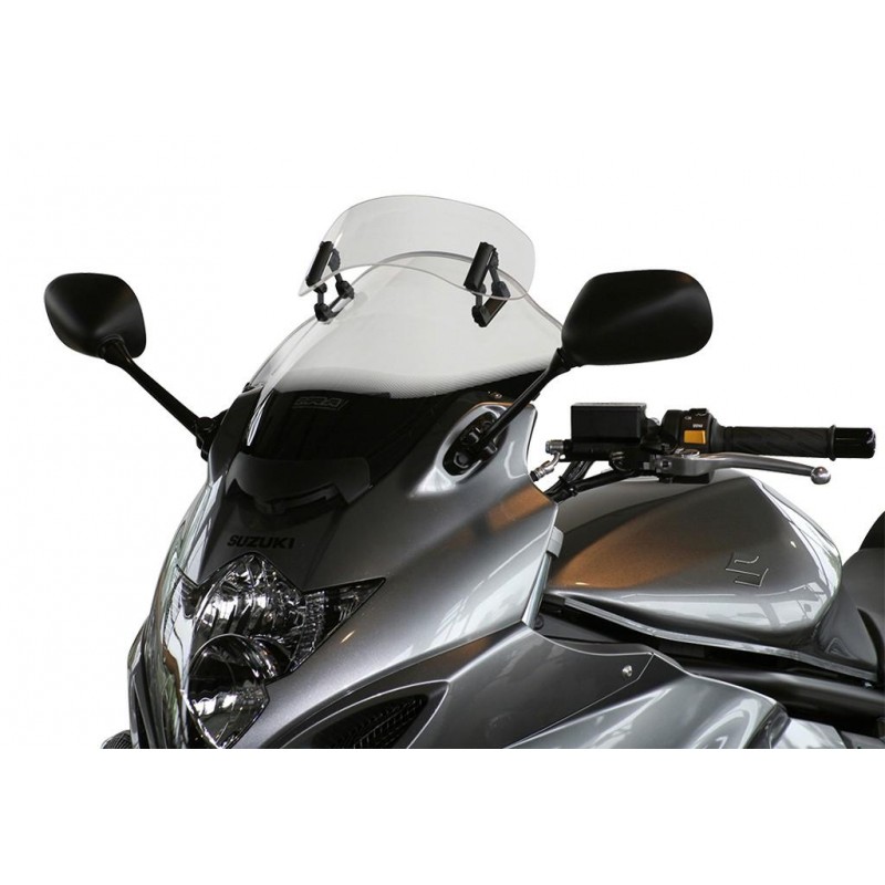 Szyba motocyklowa MRA SUZUKI GSF 650 S, WVCZ, 2009-, forma VT, przyciemniana Szyba motocyklowa MRA SUZUKI GSF 650 S, WVCZ, 2009-, forma VT, przyciemniana