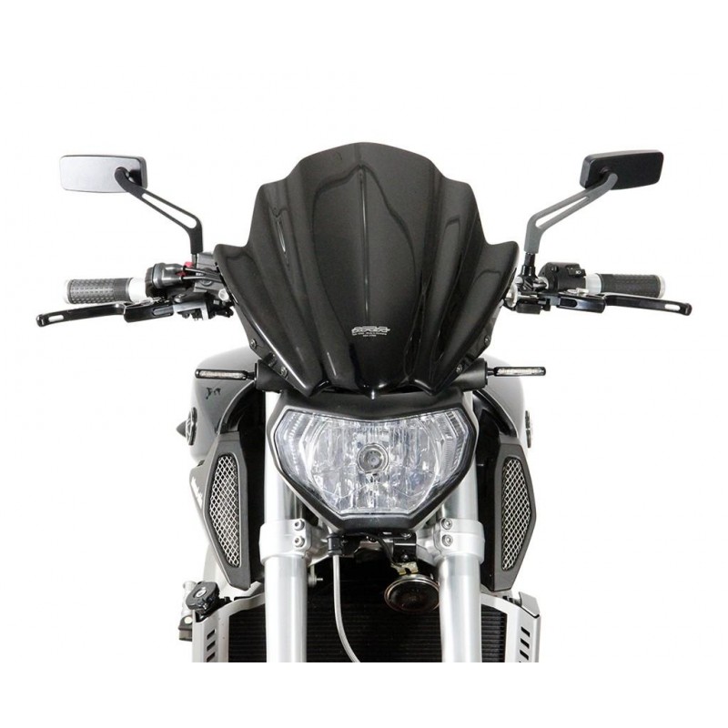 Szyba motocyklowa MRA YAMAHA FZ-09, , 2014-2016, forma NRM, przyciemniana Szyba motocyklowa MRA YAMAHA FZ-09, , 2014-2016, forma NRM, przyciemniana