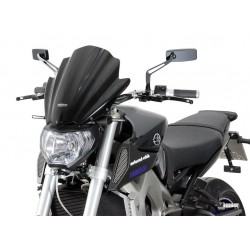 Szyba motocyklowa MRA YAMAHA FZ-09, , 2014-2016, forma NRM, przyciemniana