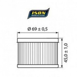 ISON filtr oleju ISON111