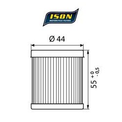 ISON filtr oleju ISON132