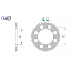AFAM Zębatka tylna...