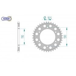 AFAM Zębatka tylna...