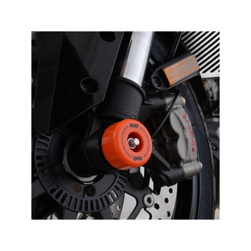 SLIDERY PRZEDNIEGO ZAWIESZENIA, KTM SUPER DUKE GT 19-, ORANGE