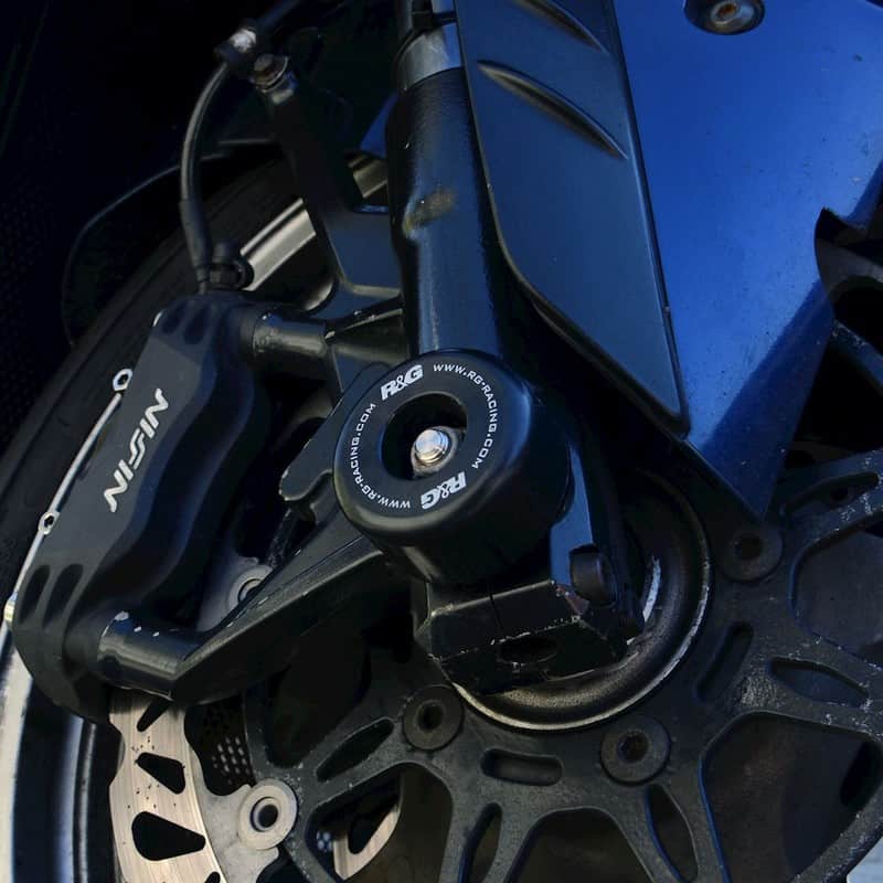 SLIDERY PRZEDNIEGO ZAWIESZENIA, KAWASAKI ZZR1400 (ZX-14) 19-, BLACK